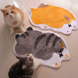 Cartoon Non-slip Floor Mats, Pet Carpets, Cat Mats, Sleeping Cat Cage Mats, Warm Cat Supplies