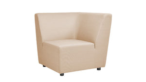 Cleo - Modular Upholstered Deep Seating Patio Corner Chair Axroma Olefin by Couch.com