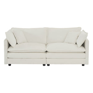 Sofa Set of 2 Chenille Couch, 2+3 Seater Sofa Set Deep Seat Sofa