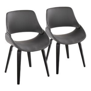 Fabrico - Mid Century Modern Comfortable Design Dining Chair (Set of 2) by Couch.com