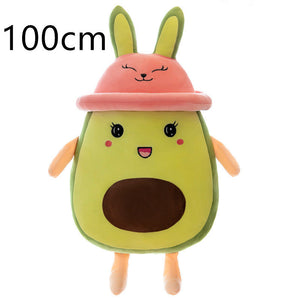 Creative Avocado Bunny Pillow Plush Toy Doll Girl Birthday Gift