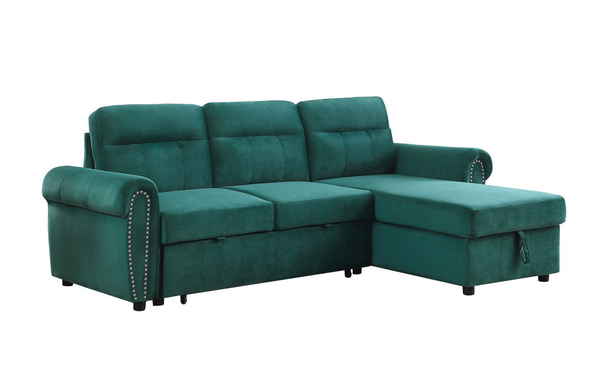 Ashton - Reversible Sleeper Sectional Sofa Chaise by Couch.com