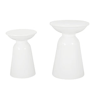 Serenita - Outdoor Side Tables With Flared Design (Set of 2) by Couch.com