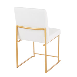 Fuji - Contemporary Stylish Frame, High Back Dining Chair (Set of 2) by Couch.com