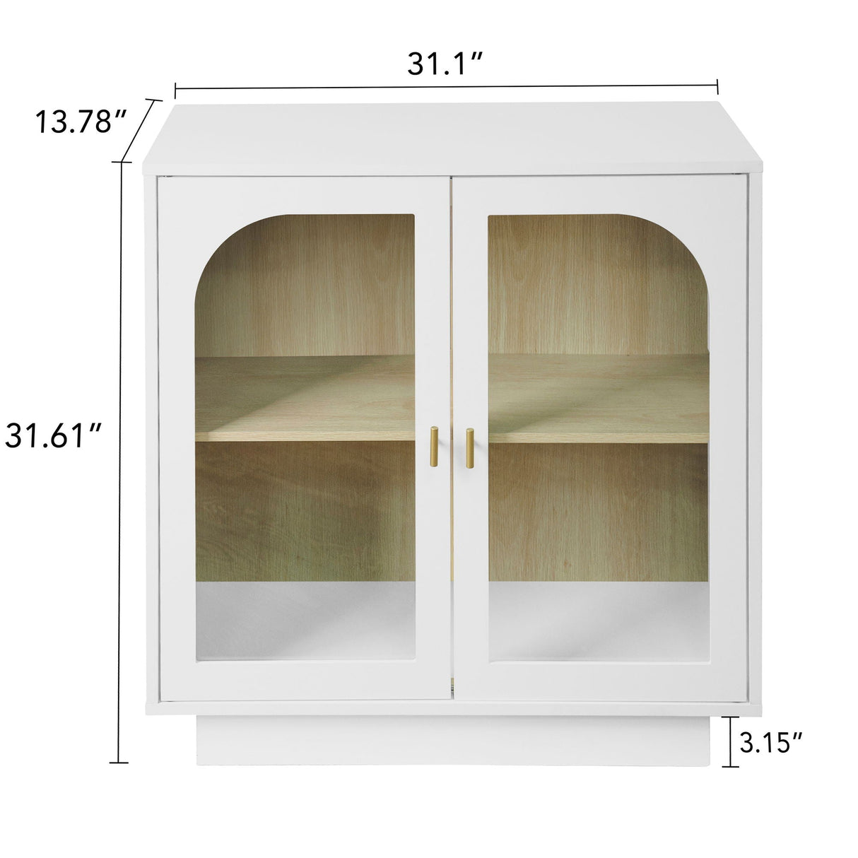 Storage Cabinet With Acrylic Door For Living Room by Couch.com