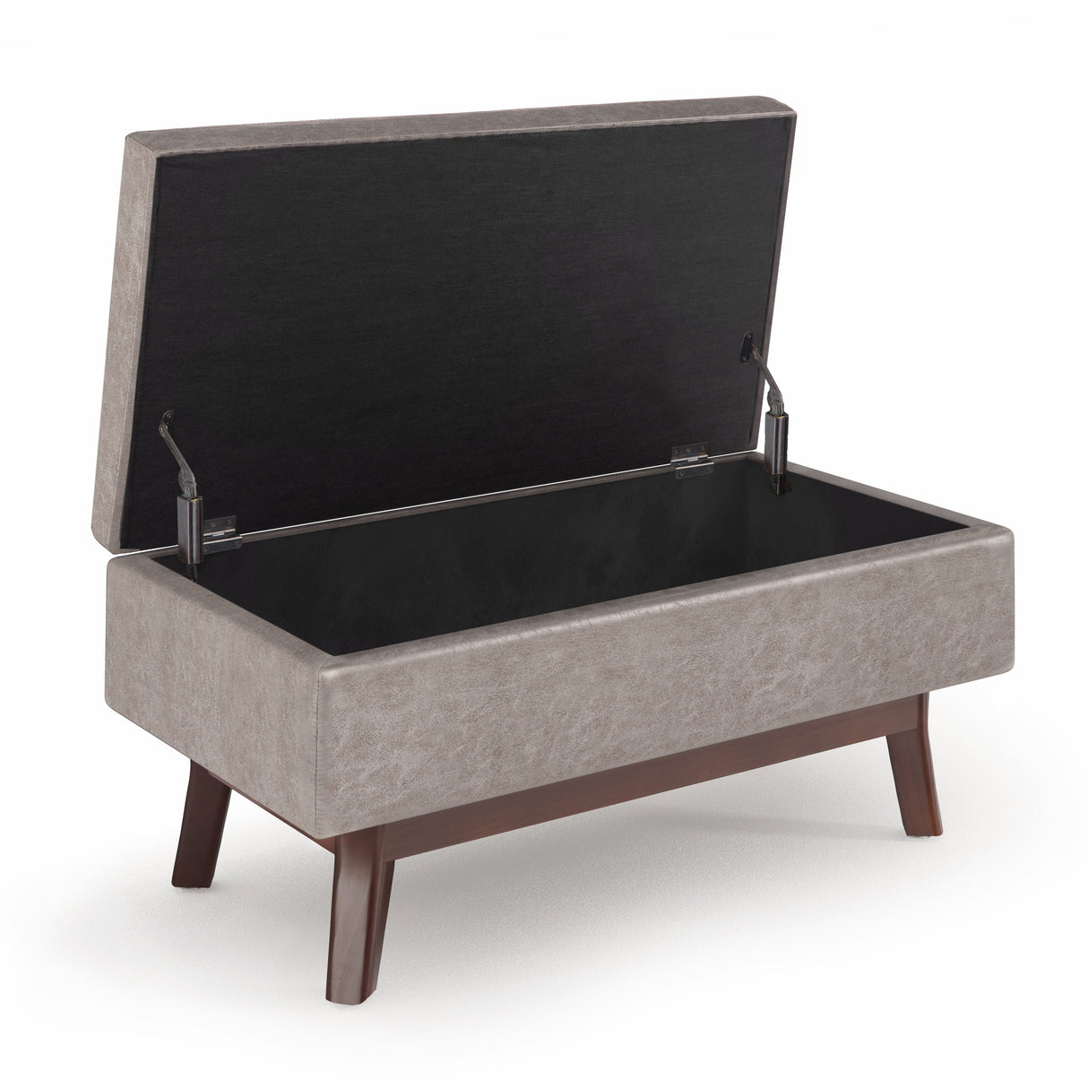 Owen - Upholstered Rectangular Storage Ottoman by Couch.com