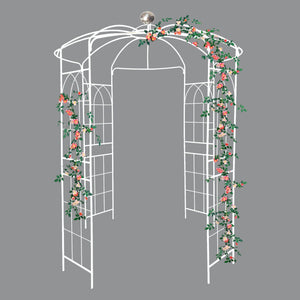 Metal Garden Arch Iron Garden Arbors Gazebo Dia High Birdcage Shape Pergola Pavilion For Wedding Ceremony by Couch.com
