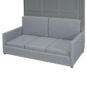 Murphy Wall Bed With Cushion by Couch.com
