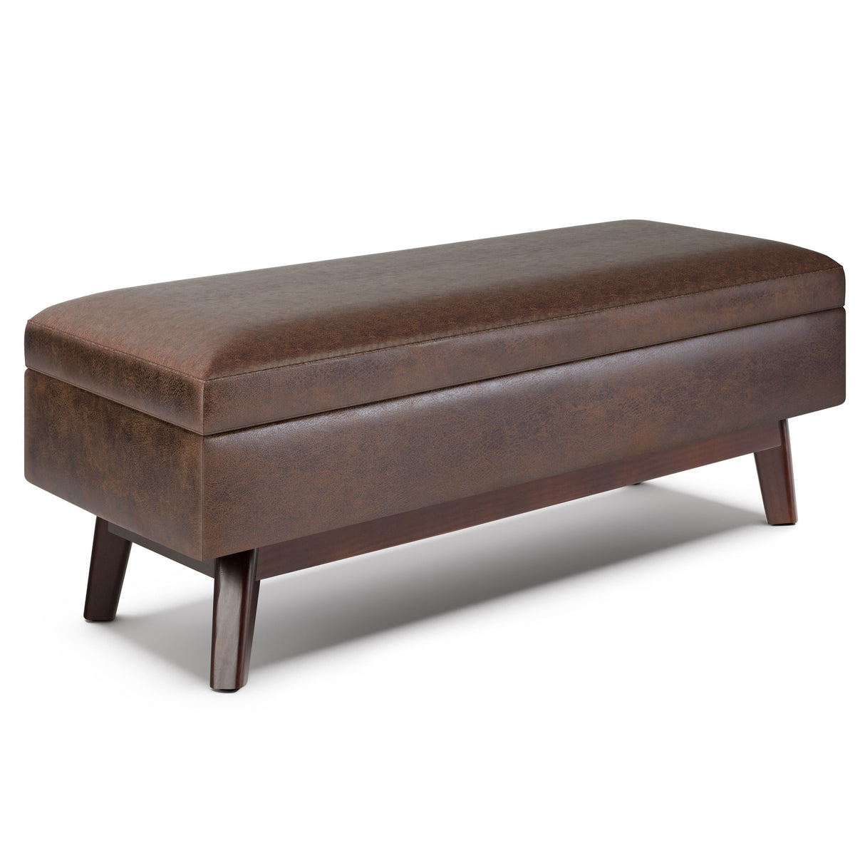 Owen - Upholstered Rectangular Storage Ottoman by Couch.com