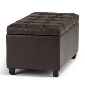 Sienna - Transitional Storage Ottoman Bench by Couch.com