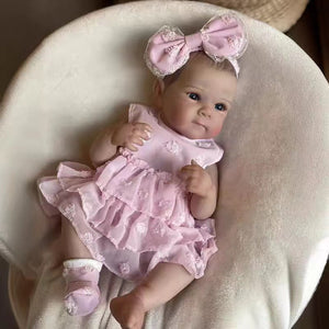 3D Advanced Skin-tone Painted Lifelike Reborn Baby Doll