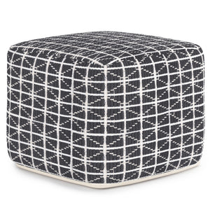 Noreen - Upholstered Square Pouf by Couch.com