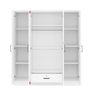 4 Door Wardrobe With 1 Drawer by Couch.com