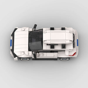 Small Particle Moc City Vehicle Race Model Puzzle