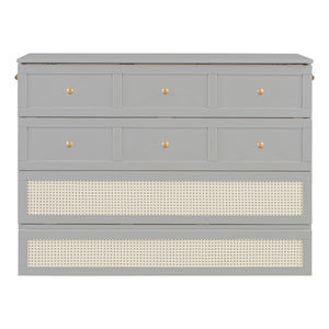 Murphy Bed With Large Drawers, Space Saving Design by Couch.com