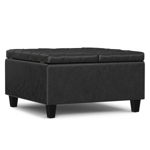 Harrison - Large Coffee Table Storage Ottoman by Couch.com