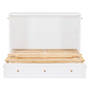 Murphy Bed With Large Drawers, Space Saving Design by Couch.com