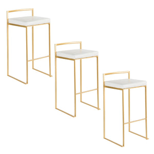 Fuji - Contemporary / Glam & Quality Construction Barstool by Couch.com