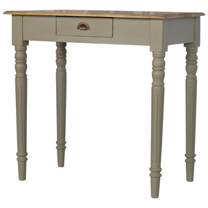 Hand Painted Writing Desk - Gray by Couch.com