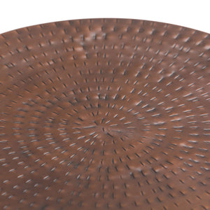 Griffen - Handcrafted Metal Storage Accent Table by Couch.com