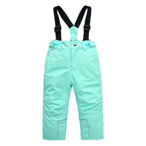 Outdoor Children Thick Quilted Tactical Pants