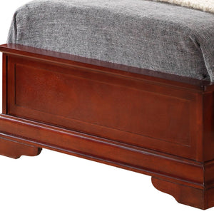 Sleigh Bed With Low Footboard by Couch.com