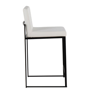 Fuji - Contemporary Modern Elegance, High Back Counter Stool by Couch.com