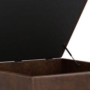 Owen - Multifunctional Square Coffee Table Storage Ottoman by Couch.com