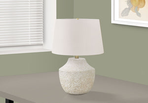 Lighting, Modern Table Lamp, Concrete - Cream by Couch.com
