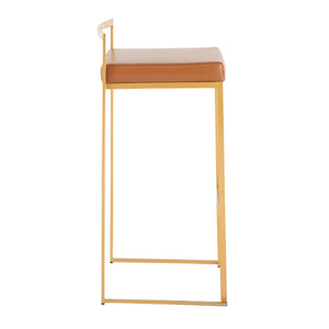 Fuji - Contemporary / Glam & Quality Construction Barstool by Couch.com