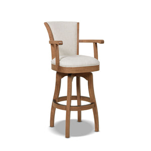 Williams - Swivel Bar Stool With Armrests by Couch.com