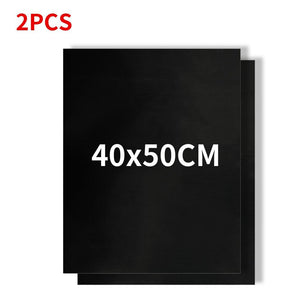 1-6pcs BBQ Grill Mat Non-stick Mat Heat Resistant Grill Mat Outdoor Baking Reusable Barbecue Party Mat 40x50cm Grill Accessories Barbecue Grill Mat Reusable Baking Mat BBQ Sheet Non-Stick for Electric Gas and Charcoal Barbecue Accessories