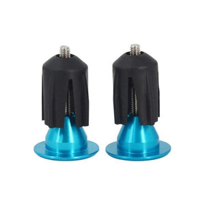 1 Pair Mountain Bike Grip Handle Bar End Cap Aluminium Alloy Handlebar Grips Plugs Caps For Bicycle Handlebar Bar End Plugs Bike Handlebar Caps End Plugs For Most Bicycles Road Bike Mountain Bike