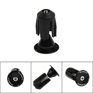 1 Pair Road Folding Bike Handlebar Grip Ends Cap Racing Cycling Handle Bar Plugs Outdoor Cycling Aluminum Bike Handlebar End Plugs Expanding Locking Bar End Caps For Road Bike Mountain Bike