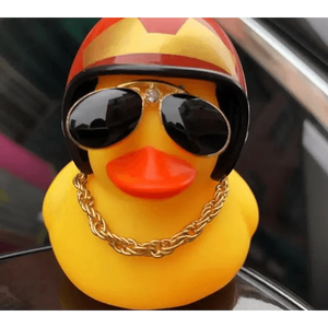 1 PC Small Yellow Duck For Car Perfect Man Gift For Car Auto Interior Decoration Unique Cool Design