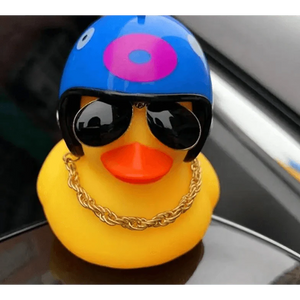 1 PC Small Yellow Duck For Car Perfect Man Gift For Car Auto Interior Decoration Unique Cool Design
