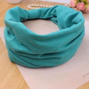 1 PCS Bohemia Wide Cotton Stretch Women Headbands Headpiece Turban Headwear Bandage Hair Bands Bandana Fascinator Gorgeous Hair Accessories For Women