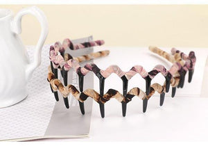 1 pcs Fashion Women Unisex Spring Wavy Hair Band Unisex Hairband for Men Women Sport Hair Hoop Non-slip Headwear Hair Accessories for Men And Women