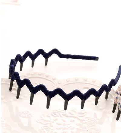 1 pcs Fashion Women Unisex Spring Wavy Hair Band Unisex Hairband for Men Women Sport Hair Hoop Non-slip Headwear Hair Accessories for Men And Women