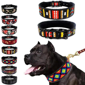 10 Colors Reflective Puppy Big Dog Collar With Buckle Adjustable Pet Collar For Small Medium Large Dogs Leash Dog Chain Dog Collar for Cats Puppy Pets Small Medium Dogs Soft and Comfortable Neck Leash