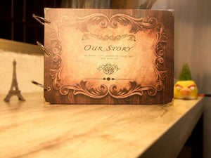 10 Pages DIY  Album Scrapbook Our Story Series Handmade Photo Albums for Lover Baby Wedding Stickers Scrapbooking  Home Decor House Decoration DIY Memorable Gifts For Loved Ones