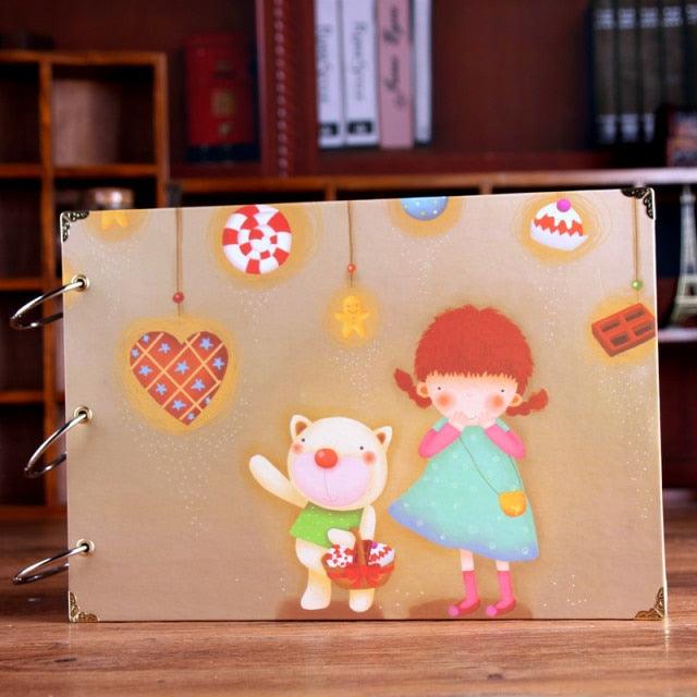 10 Pages DIY  Album Scrapbook Our Story Series Handmade Photo Albums for Lover Baby Wedding Stickers Scrapbooking  Home Decor House Decoration DIY Memorable Gifts For Loved Ones