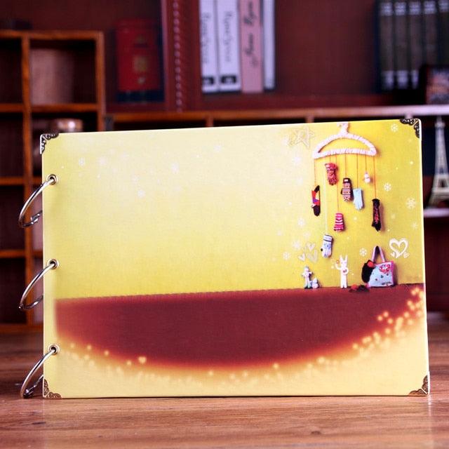 10 Pages DIY  Album Scrapbook Our Story Series Handmade Photo Albums for Lover Baby Wedding Stickers Scrapbooking  Home Decor House Decoration DIY Memorable Gifts For Loved Ones