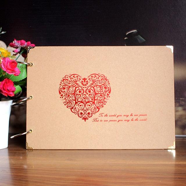 10 Pages DIY  Album Scrapbook Our Story Series Handmade Photo Albums for Lover Baby Wedding Stickers Scrapbooking  Home Decor House Decoration DIY Memorable Gifts For Loved Ones