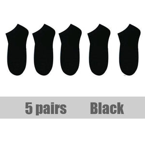 10 Pairs Breathable No Show Sports Socks Solid Color Boat Socks Comfortable Cotton Ankle Socks For Men And Women