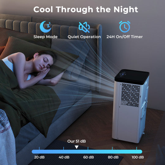 10000 BTU Portable Air Conditioner 3 in 1 Floor AC Unit