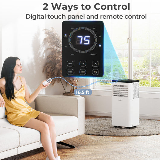 10000 BTU Portable Air Conditioner 3 in 1 Floor AC Unit Fan and Dehumidifier for Room