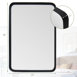 Rectangular Wall Mount Bathroom Mirror Vanity Mirror-M