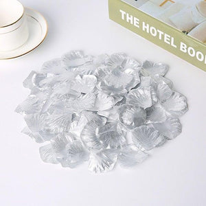 1000PCs Fake Separated Deodorized Rose Petals Party Decorations Artificial Flowers Romantic Wedding Marriage Accessories For Valentine Gifts