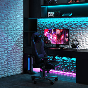 3 Pieces Patio Dining Set with Acacia Wood Outdoor Table and Benches